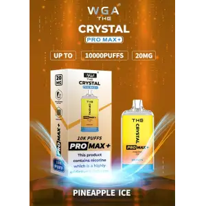 Pineapple Ice by WGA Crystal Pro Max Plus 10000 Disposable Vape